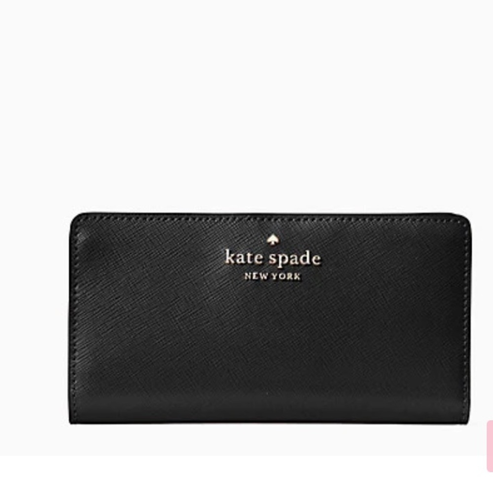 Kate spade staci large slim bifold wallet NWOT